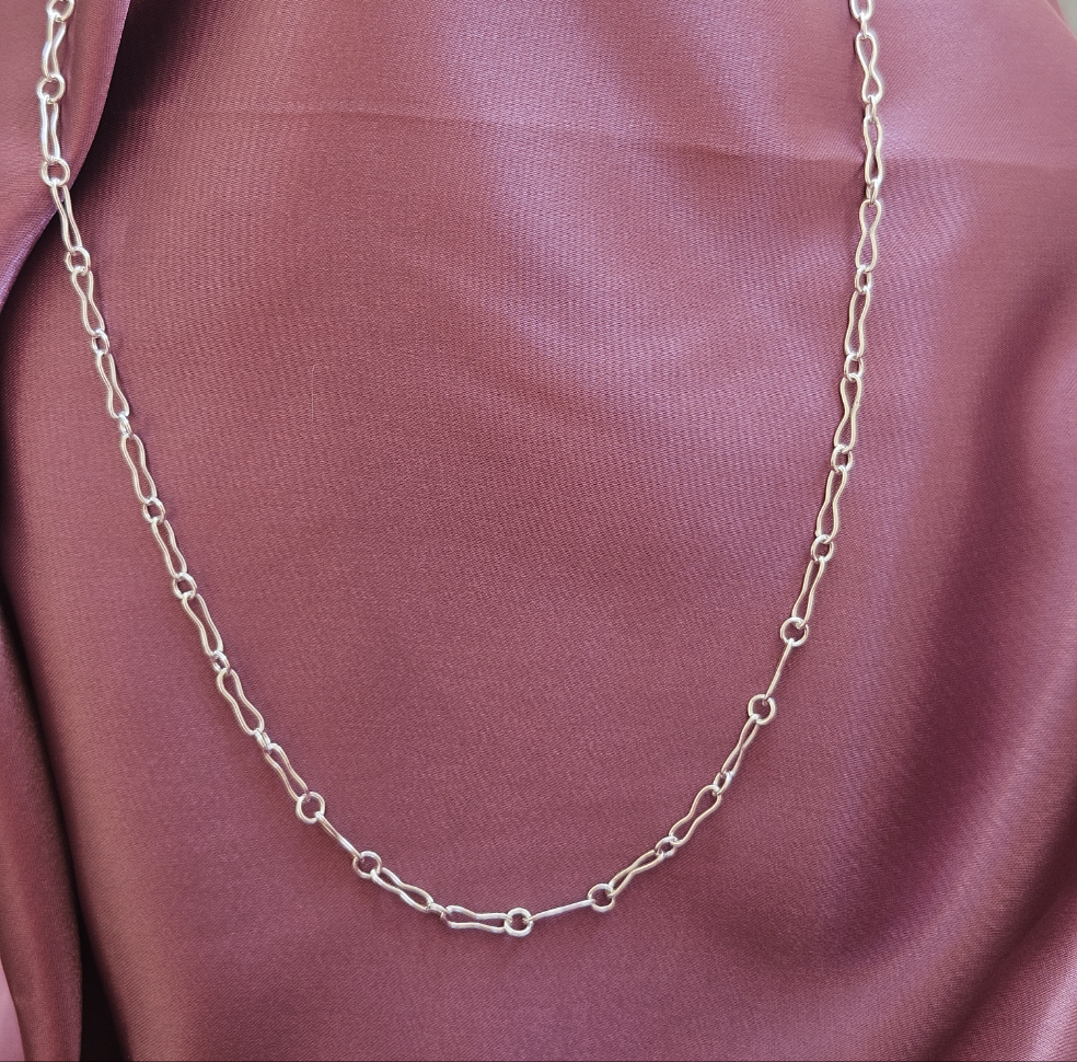 Sterling silver handmade chain
