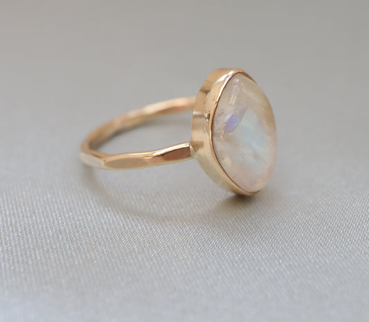 Moonstone ring