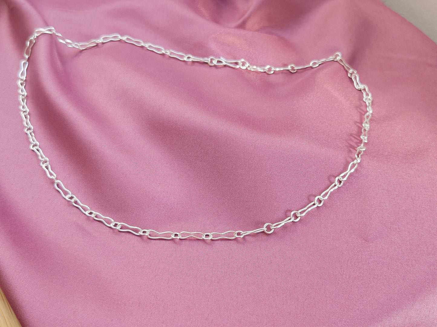 Sterling silver handmade chain