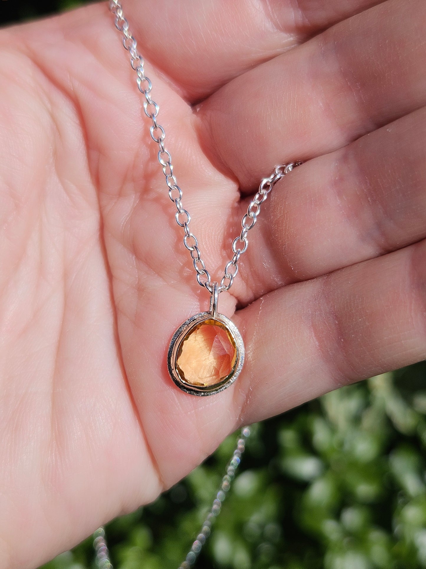 Citrine pendant