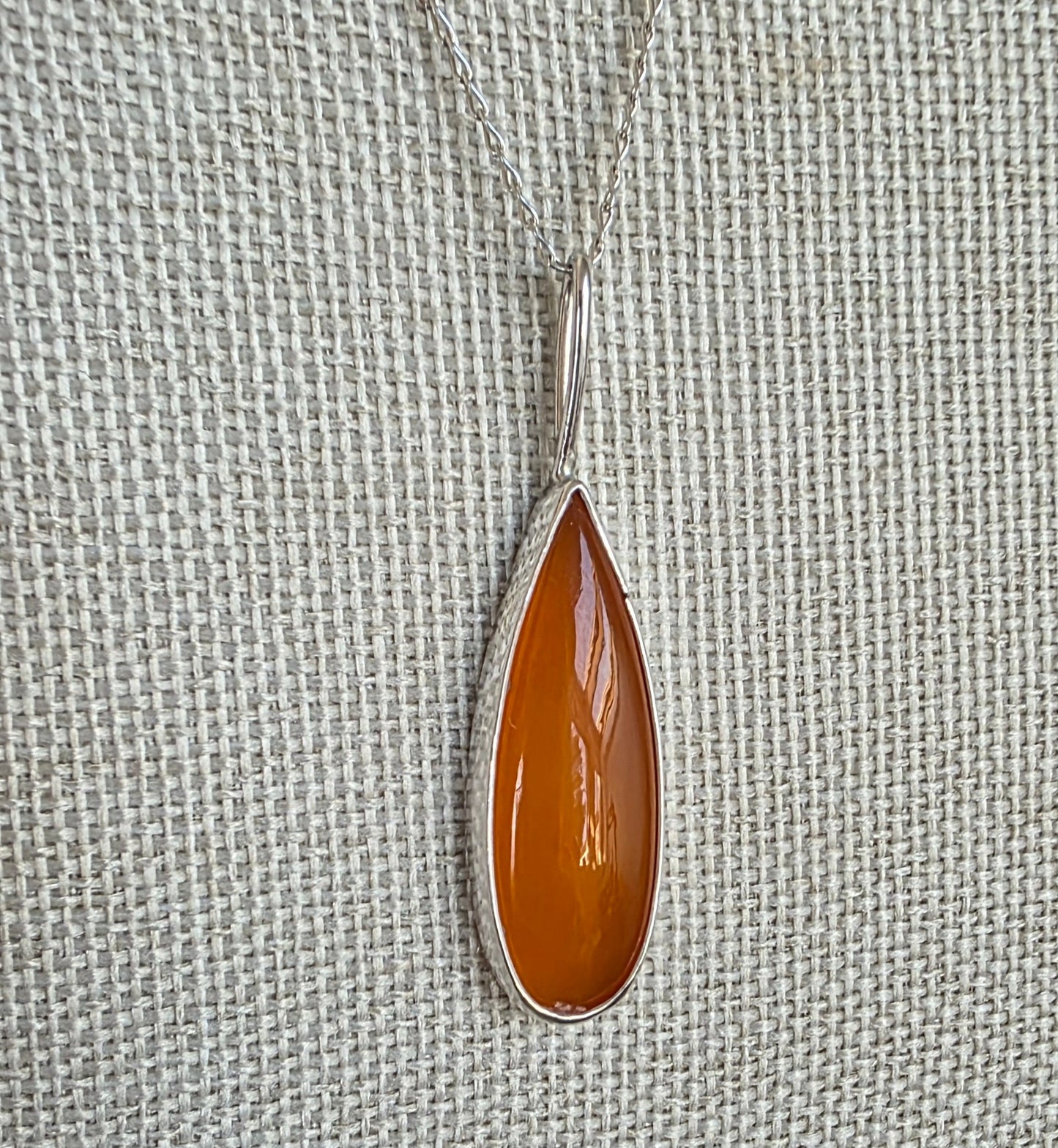 Carnelian pendant