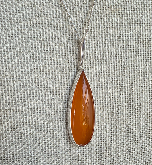 Carnelian pendant