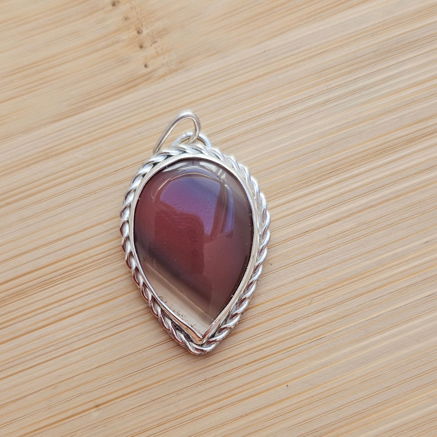 Sterling silver Agate pendant