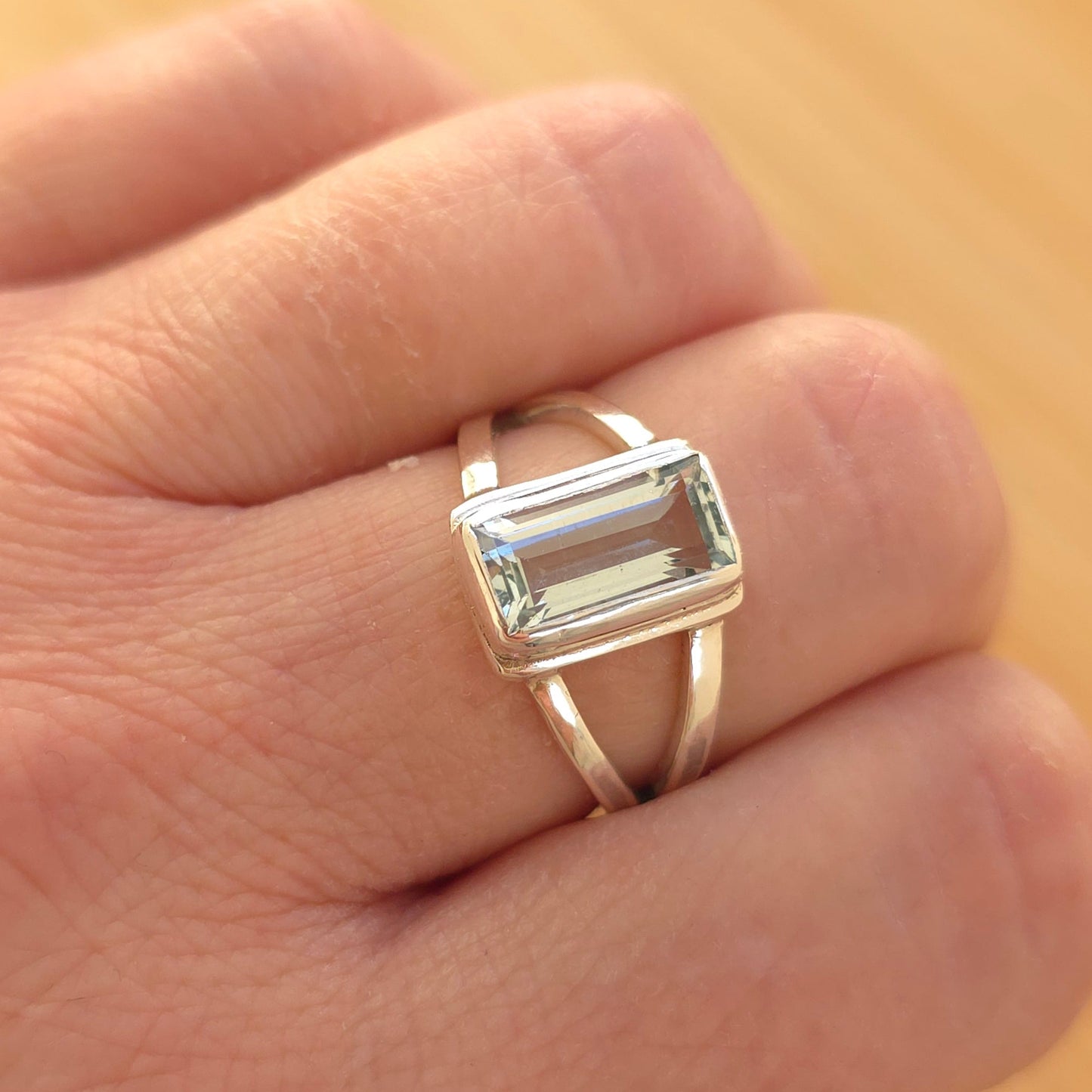 Aquamarine Ring