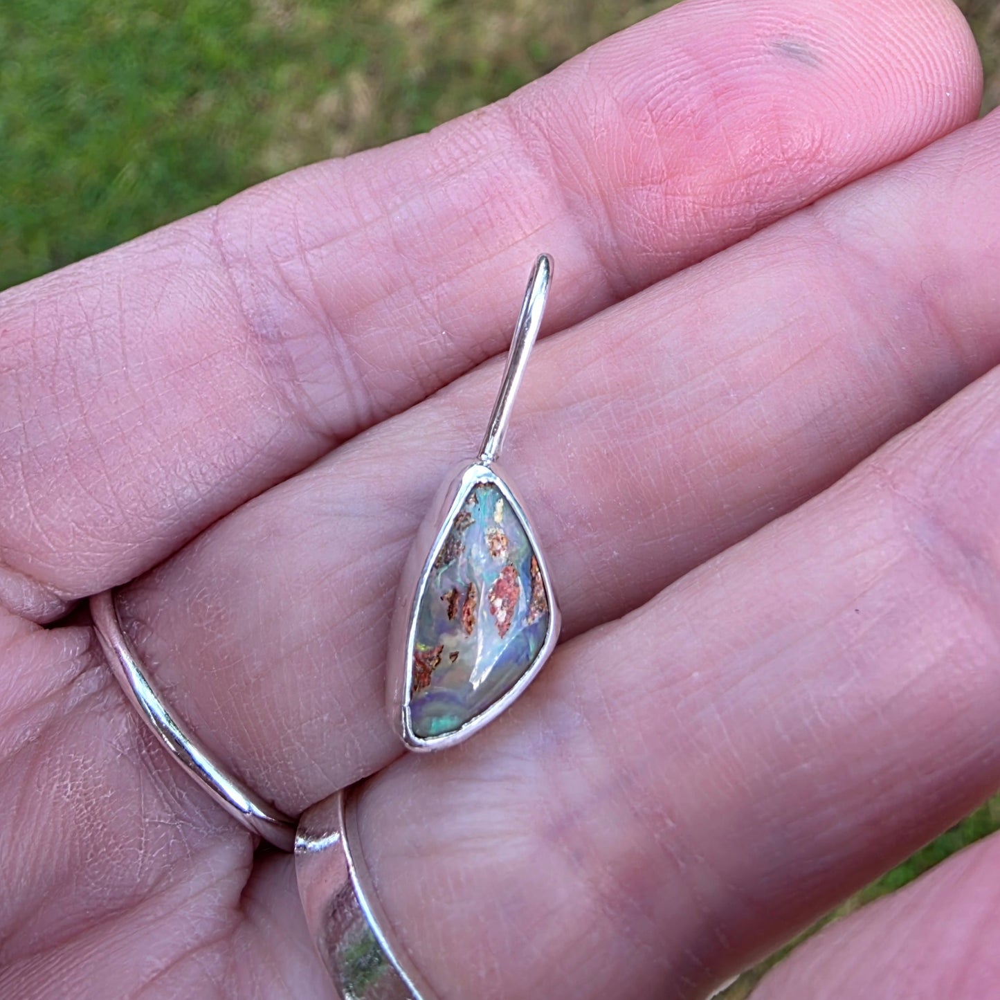 Australian Pipe Opal pendant