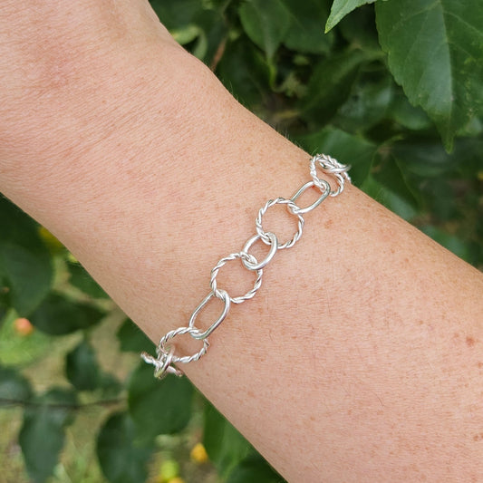 Sterling silver bracelet