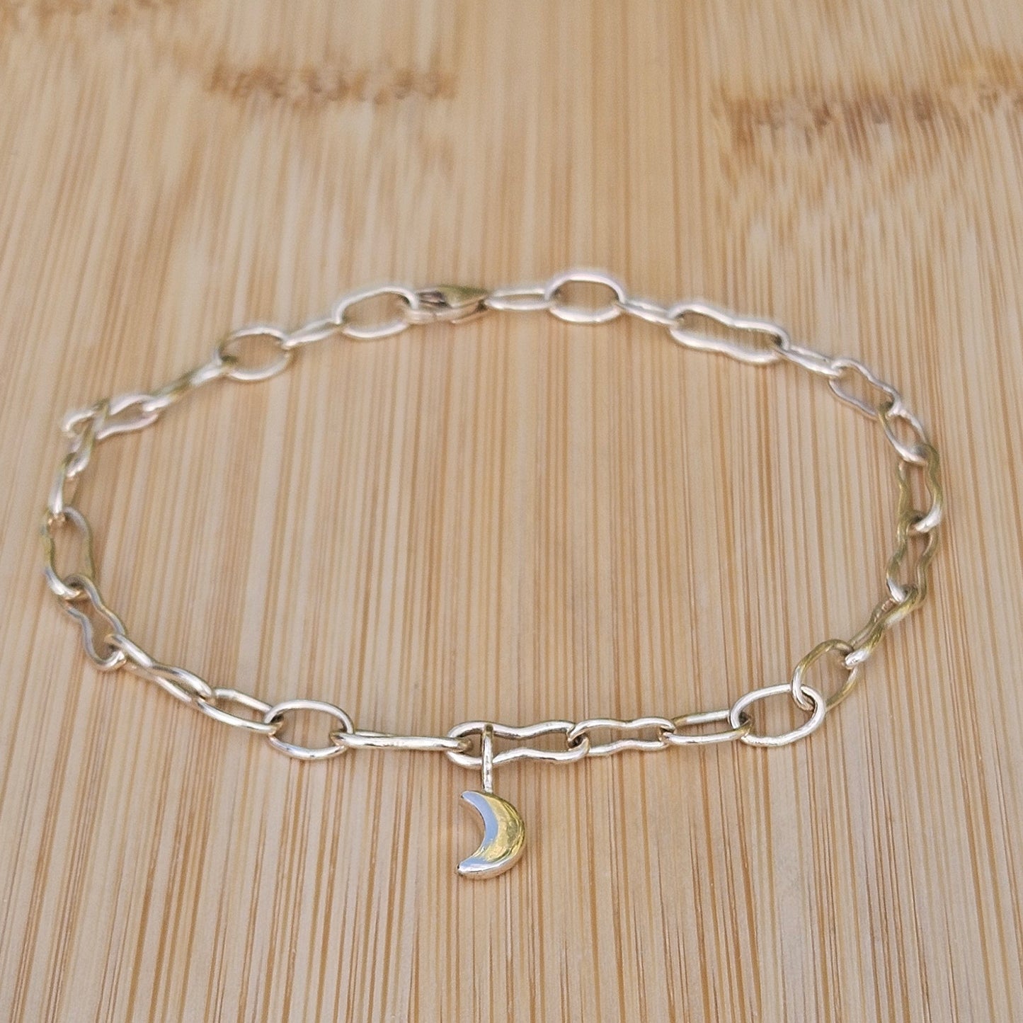To the moon and back gold bracelet
