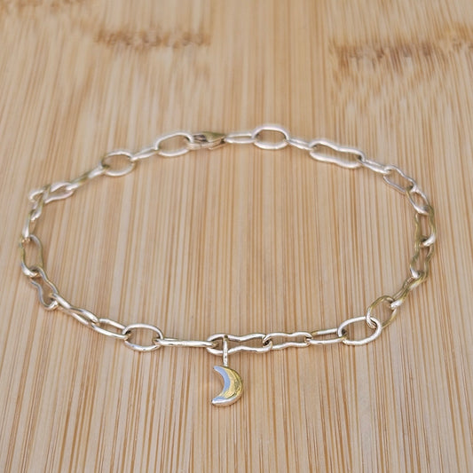 To the moon and back gold bracelet