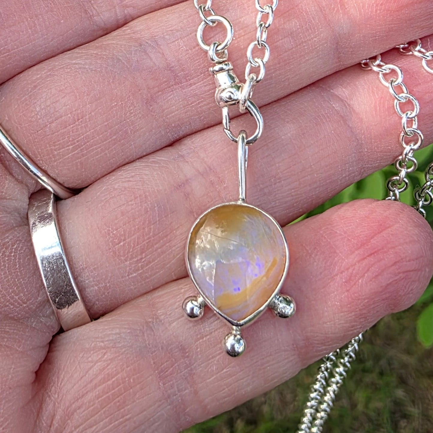 Australian Pipe Opal pendant