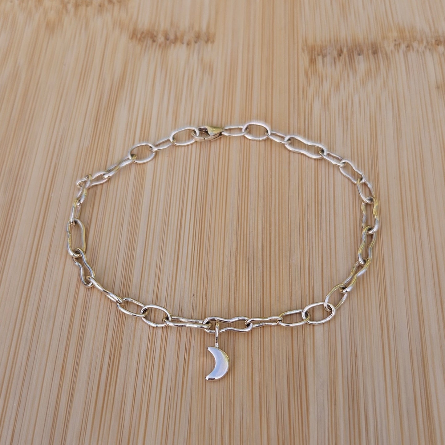 To the moon and back gold bracelet
