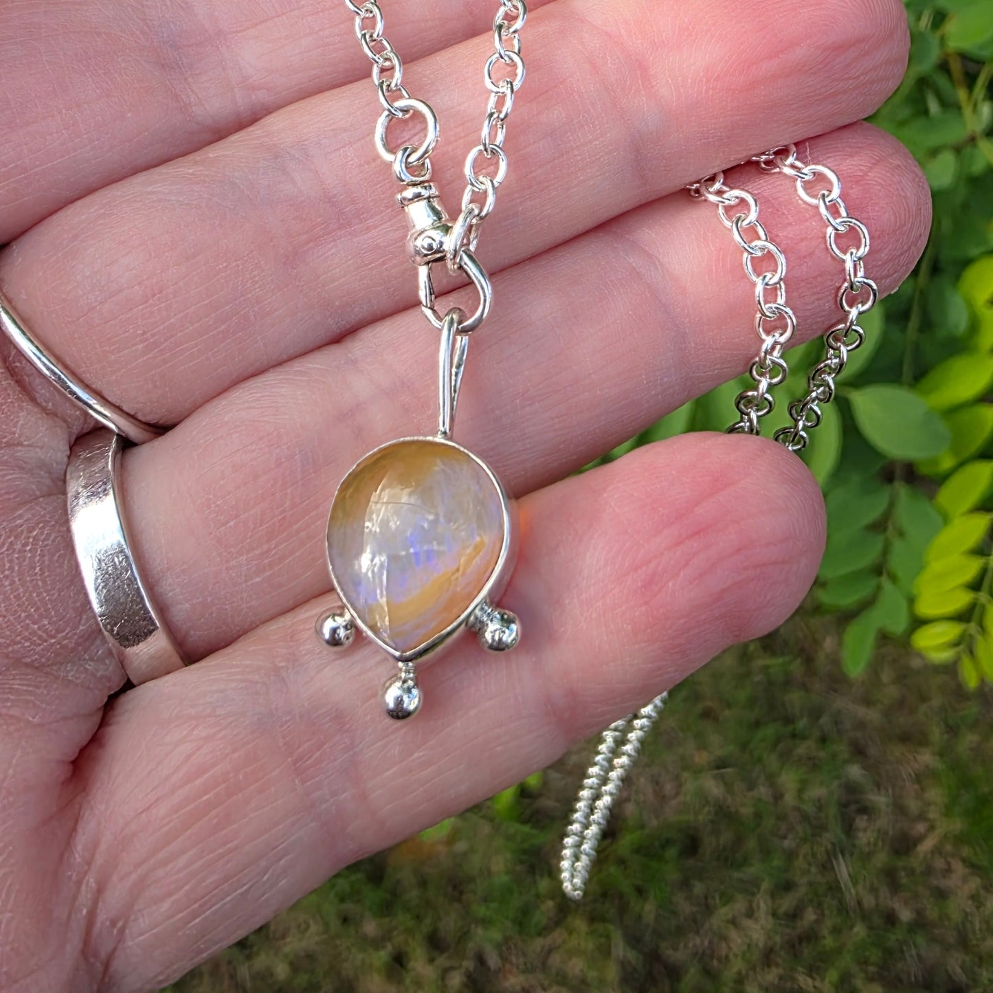 Australian Pipe Opal pendant