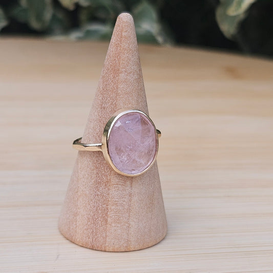 14ct gold Morganite ring